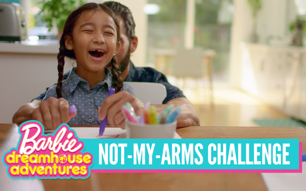 A Not-My Arms Challenge Inspired by Barbie™ Dreamhouse Adventures
